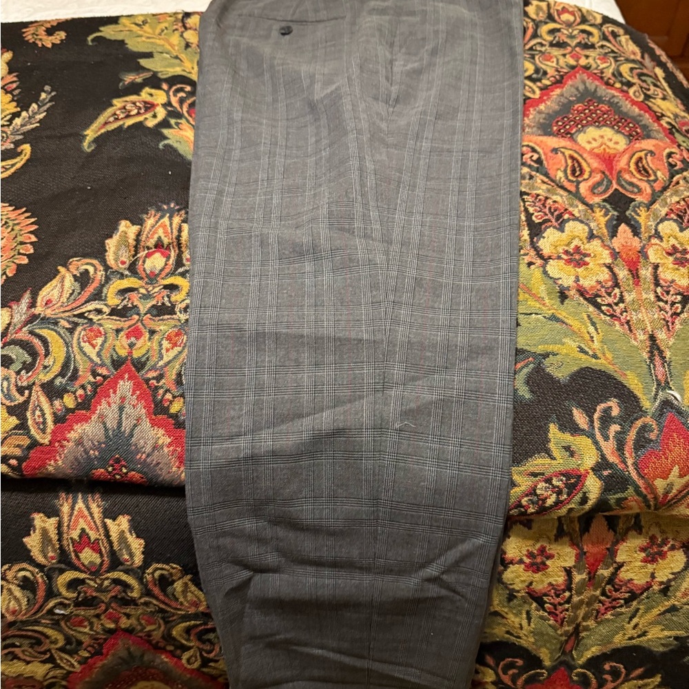 Men's Gray Dress Pants